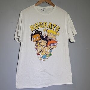 Rugrats Unisex Graphic White T-Shirt